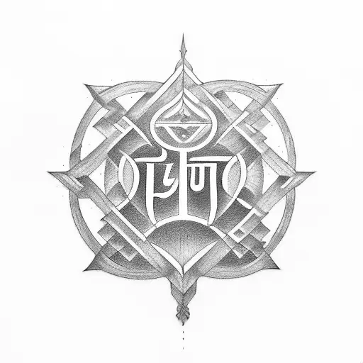 The word "Tetlestai" in bibilical script. tattoo design idea