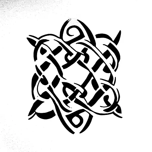 Celtic Knot tattoo design idea