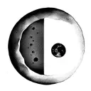 moon phases tattoo design idea