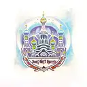 Saint Basil's cathedral  tattoo design idea