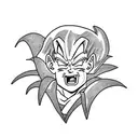 GOHAN SSJ2 tattoo design idea