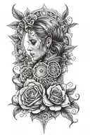 chosen one fore arm tattoo tattoo design idea