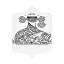 The Name Gambill with pocker chips and deck cards tattoo design idea