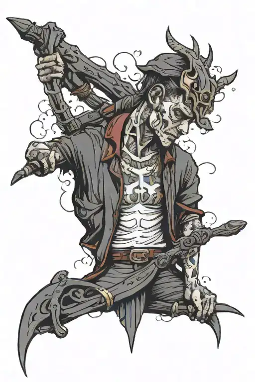 Homelander tattoo design idea