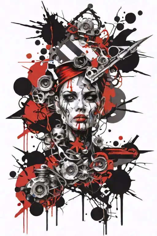 Anti-Depression tattoo design idea
