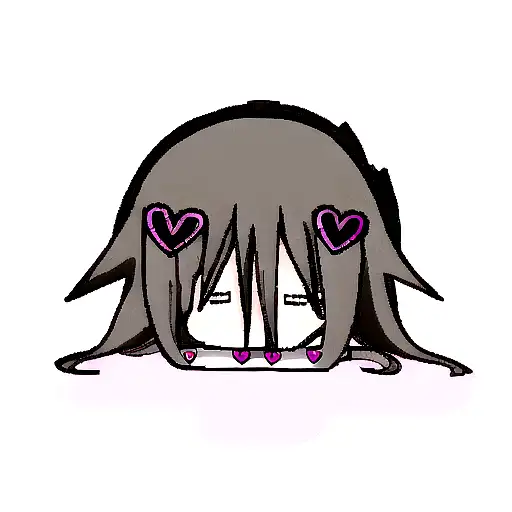 Big black spade dominating pink heart tattoo design idea