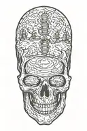 nuclear holocaust tattoo design idea