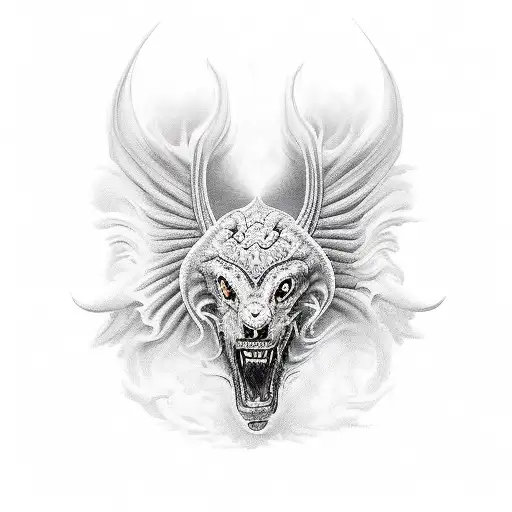 saint george tattoo design idea