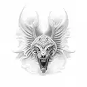 saint george tattoo design idea