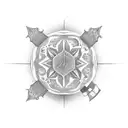 cd case tattoo design idea