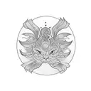 cd case tattoo design idea