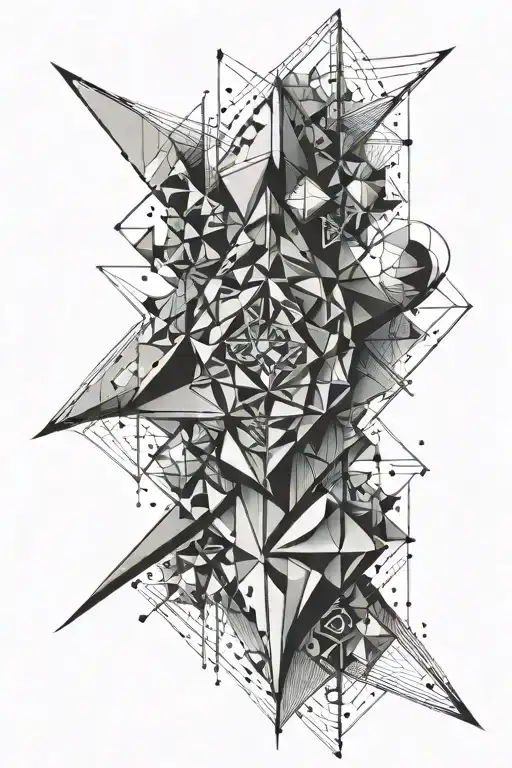 perspective change tattoo design idea