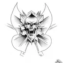 black sabbath tattoo design idea