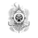 black sabbath tattoo design idea