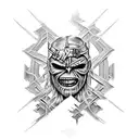 Iron Maiden tattoo design idea