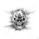 Iron Maiden tattoo design idea