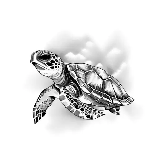 3 sea turtles Cabo San Lucas tattoo design idea