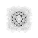 Trinacria surrounded by mandala tattoo design idea