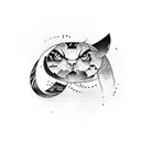 Black belt jiu-jitsu tattoo design idea