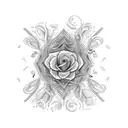 self love tattoo design idea