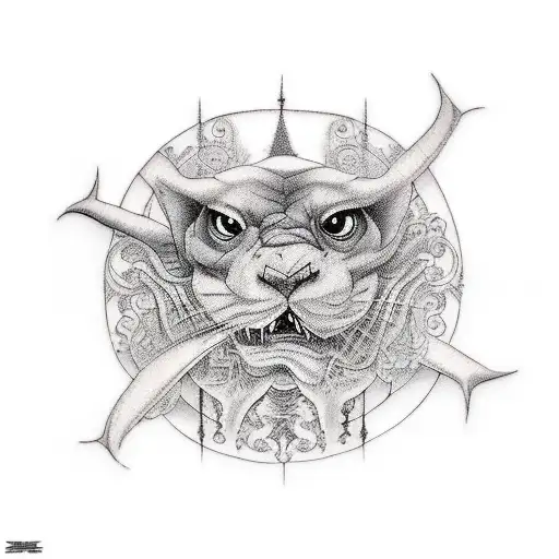 A tattoo inspired by a memorable scene from your favorite TV series or movie in the genre of fiction or comedy tattoo design idea