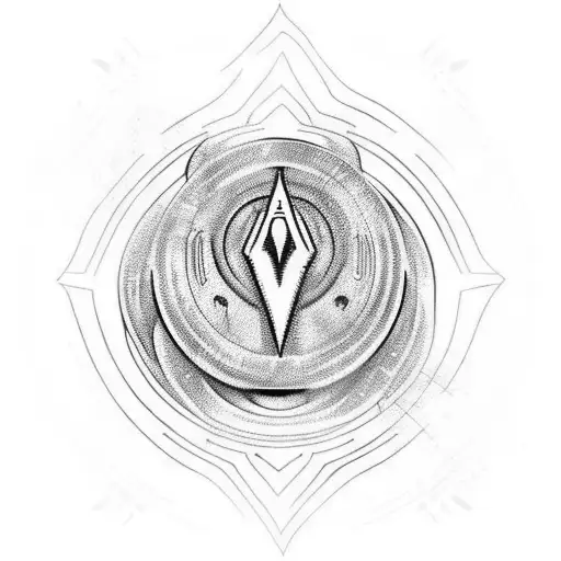 Dune Spacing Guild tattoo design idea