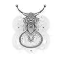 Spanish cards  tattoo design idea