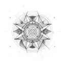 one day at a time tattoo design idea