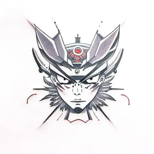 anime evangelion  tattoo design idea