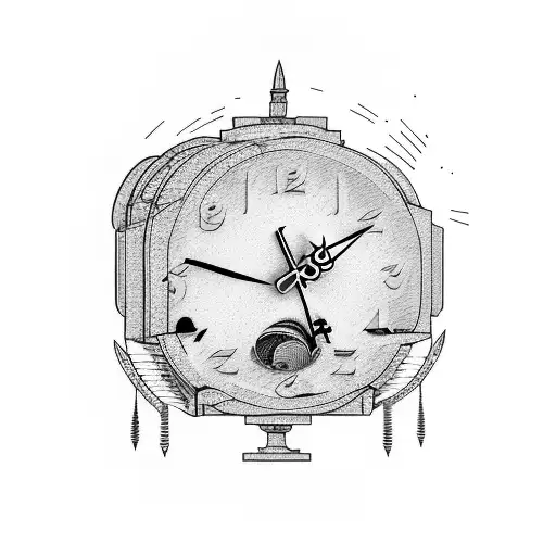 alcatraz, lily, cigar, boxing, clock, heart tattoo design idea