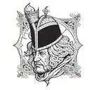 king Baldwin IV tattoo design idea