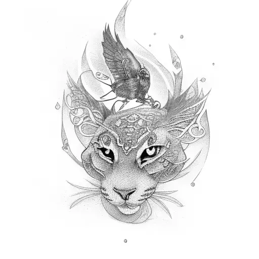 son and his mother  tattoo design idea