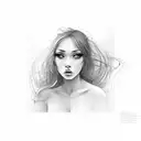 hot girl nude tattoo design idea