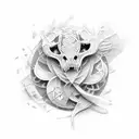 cg fan 160 tattoo design idea