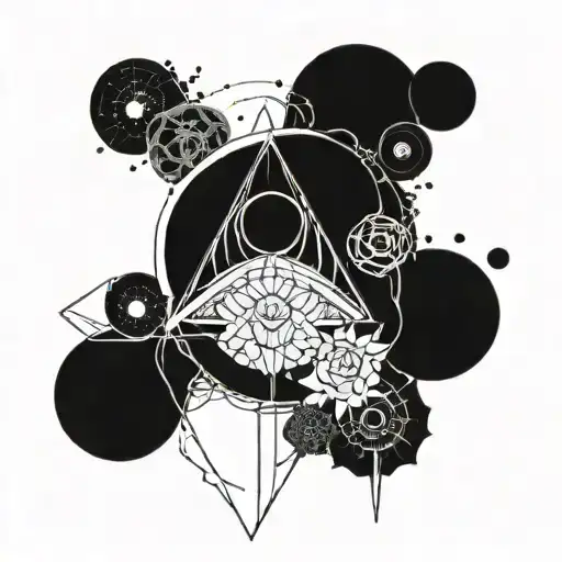 Witcher 7 chakras tattoo design idea