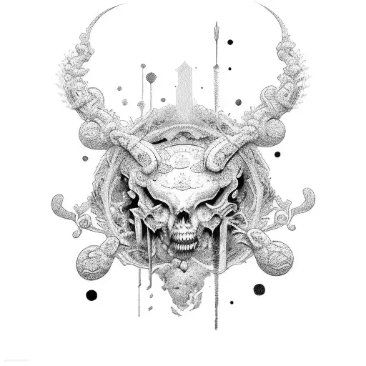 situs inversus tattoo design idea