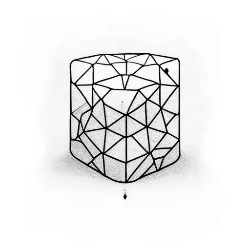 Dice tattoo design idea