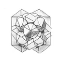 Dice tattoo design idea