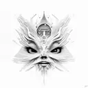 bjork vespertine artwork tattoo design idea