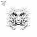 bjork vespertine artwork tattoo design idea