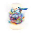 loyalty Faith music tattoo design idea