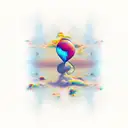 loyalty Faith music tattoo design idea