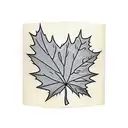 band around forearm showing Canadian maple leaves, respect, honesty, kindness, suicide tattoo design idea