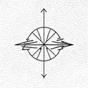 coordinates tattoo design idea