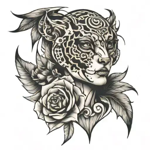 555 tattoo design idea