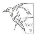 protect your peace  tattoo design idea