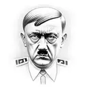 hitler tattoo design idea