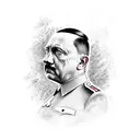 hitler tattoo design idea