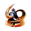 Aizen Sosuke tattoo design idea