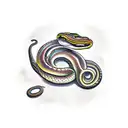 Haiti and Snakes tattoo design idea